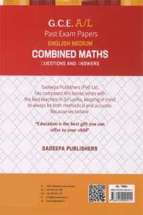 Combined Maths Past Exam Papers English Medium